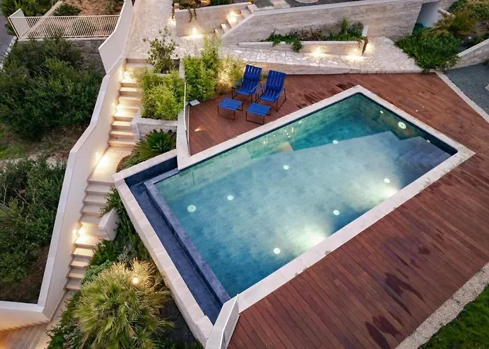 Luxury With A Swimming Pool Palit, Rab - 22153 ヴィラ *